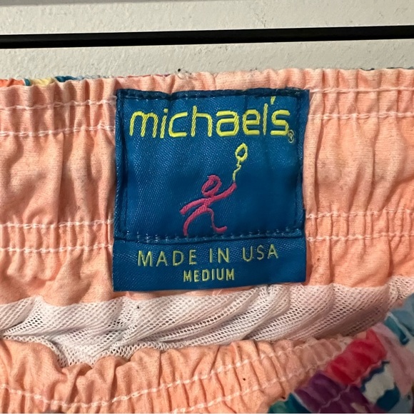 Michael’s Men’s Sailboat Swim Trunks Size M - Picture 5 of 6